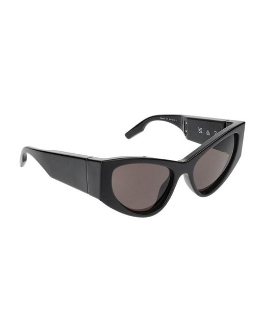 Balenciaga Zonnebrillen Bb0300 S 001 Zwart Zwart Grijs /19/150 in het Gray voor heren