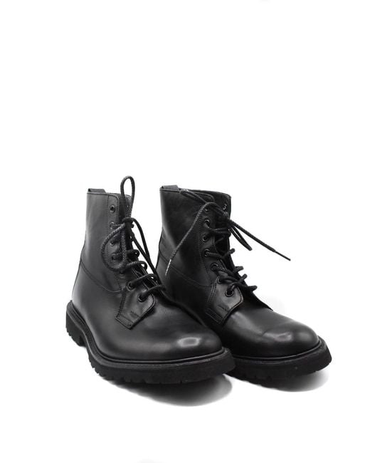Tricker's Black Bootie