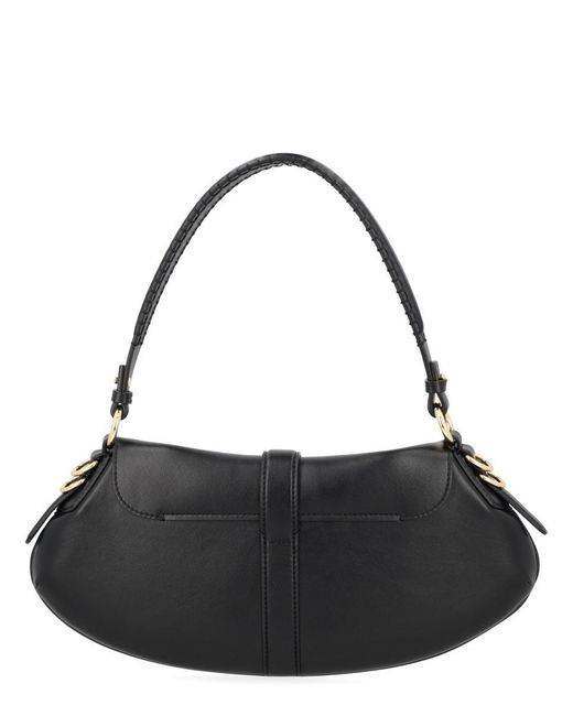 Ganni Black Recycled Leather Bag