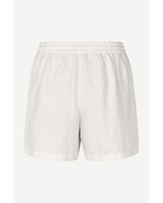 Samsøe & Samsøe White Maren String Shorts