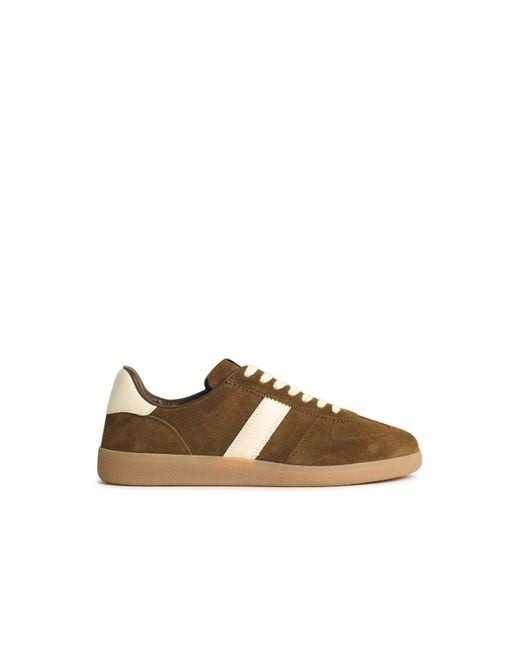 Tom Ford 'Archer' brauner Wildleder -Turnschuhe in Brown für Herren