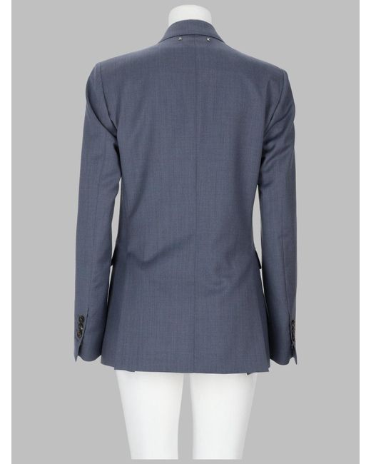 Golden Goose Deluxe Brand Blue Stylish Double Breasted Jacket For
