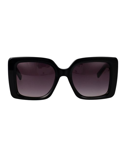 Karl Lagerfeld Black Acetate Sunglasses