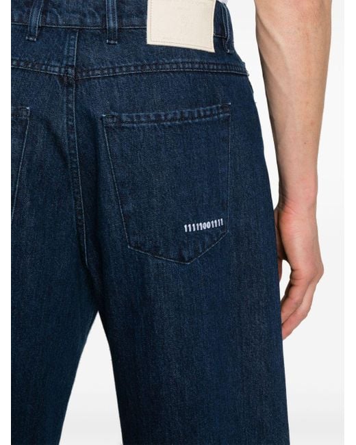 Societe Anonyme Blue Cross Straight-Leg Jeans