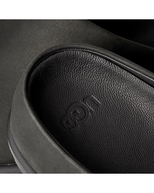 Ugg Black Otzo Lederclogs