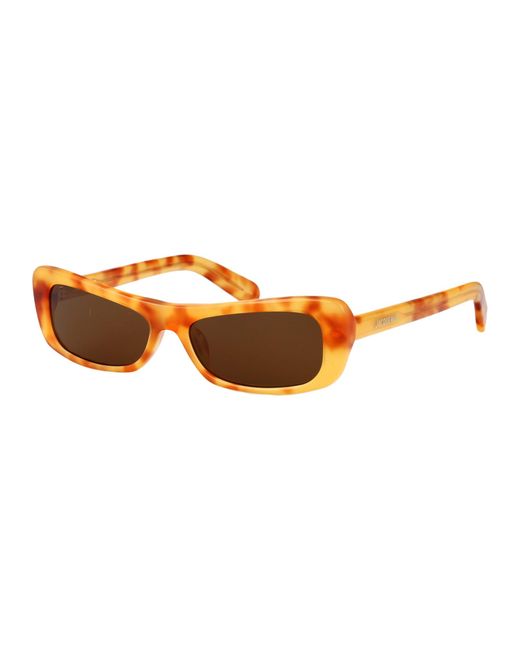 Jacquemus Brown Sunglasses
