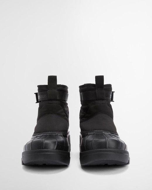 Barbour Black Braybourn Duck Boot Welly