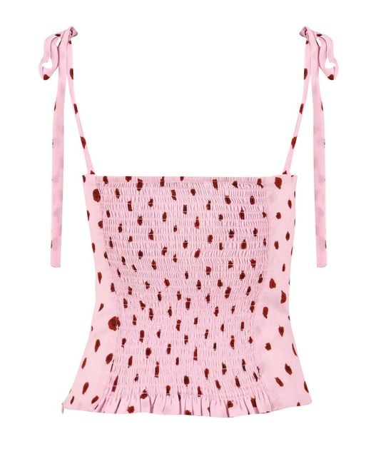 Mar De Margaritas Pink Top
