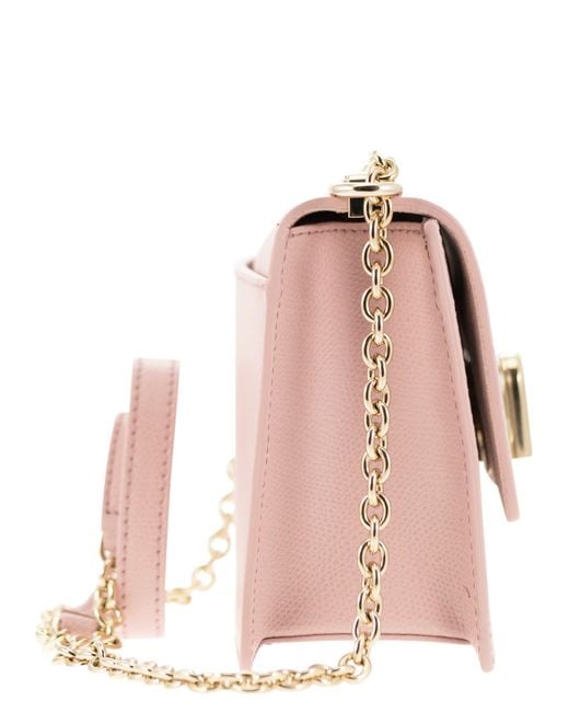 Furla Pink 1927 Mini Crossbody Bag