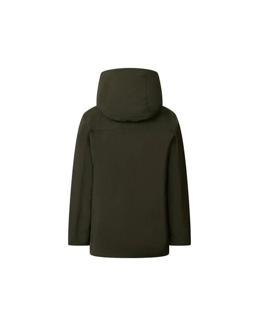 Save The Duck Green Hooded Jacket