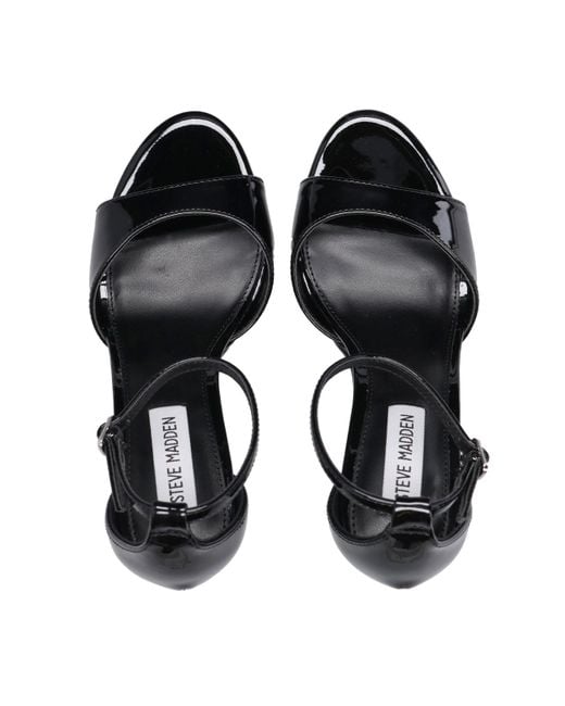 Steve Madden Black Sandals