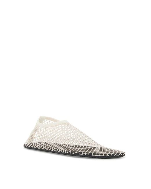 Christopher Esber White Mesh Ballet Flats für Frauen