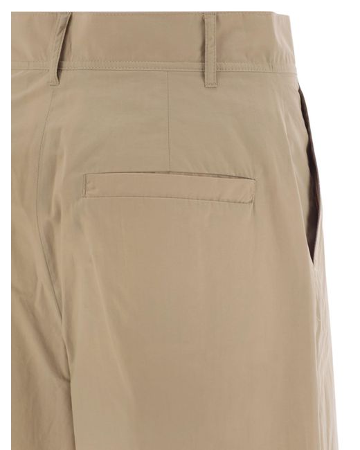 Fin de semana Max Mara Artur1234 Zanahoria Poplin Pantalones Weekend by Maxmara de color Natural