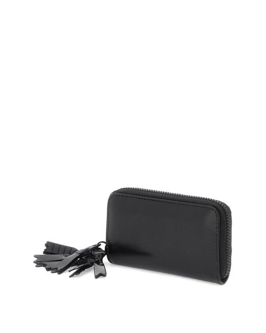 Comme des Garçons Mini Multi Zip -portemonnee Met in het Black voor heren