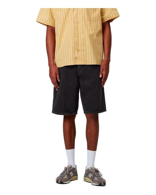 Carhartt Gray Single Knee Bermuda Shorts for men