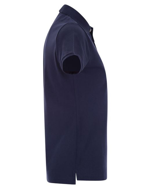 Polo Ralph Lauren Blue Classic Piqué Polo Shirt