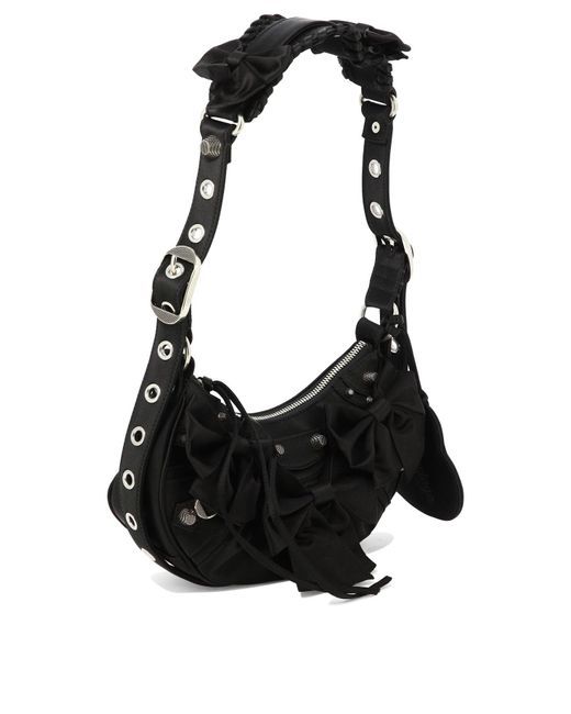 "le Cagole Xs"Bolsa Crossbody Balenciaga de color Black