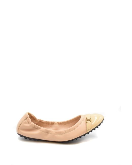 Tod's Pink Ballet Flats