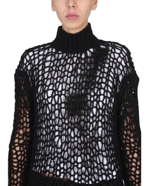Ann Demeulemeester Black Leontine" Jersey