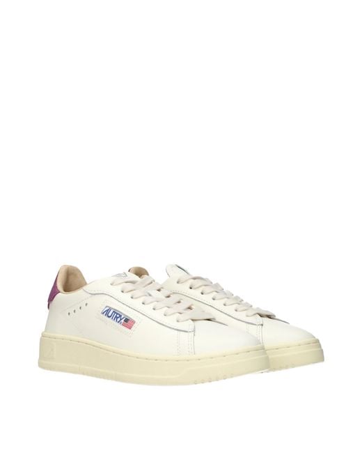 Autry Natural Sneakers Dallas Leather/Marshmallow