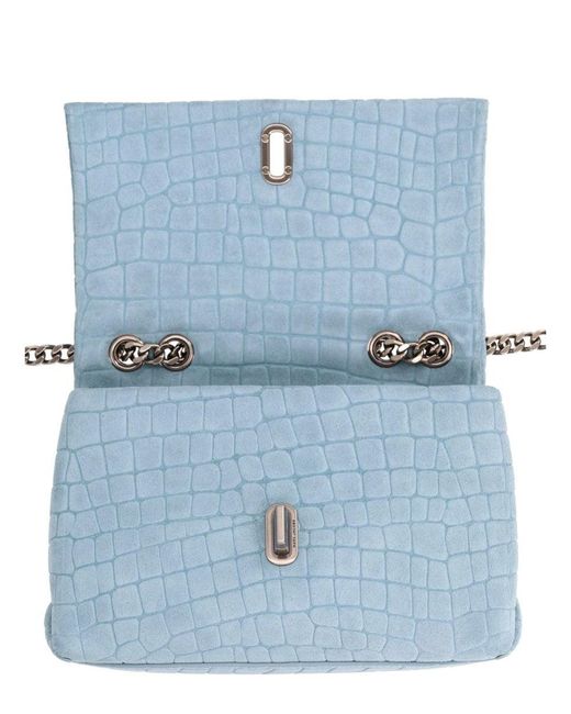 Marc Jacobs Blue Mini Slim Dual Shoulder Bag