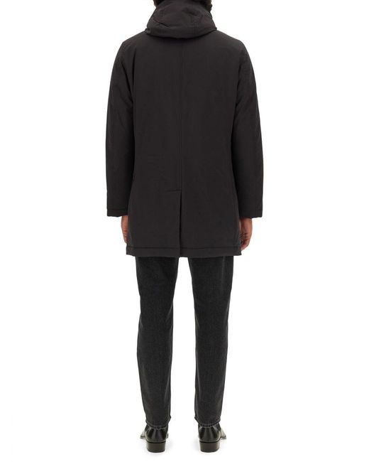 Woolrich Black Reversible Nylon Jacket