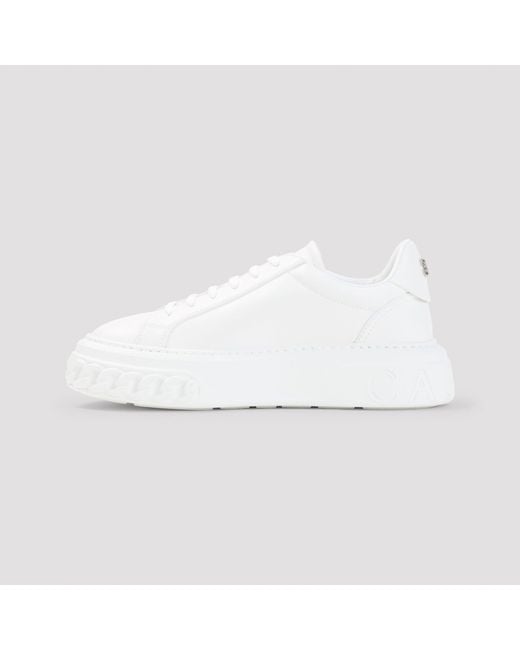 Casadei White Offroad-Sneaker