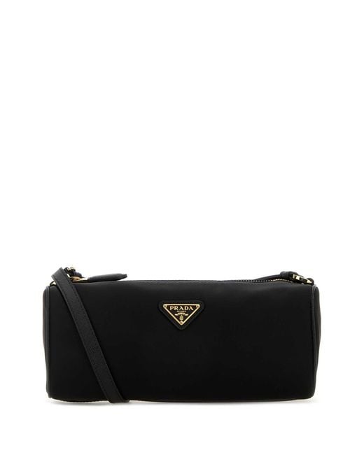 Prada Black Nylon Beauty Case