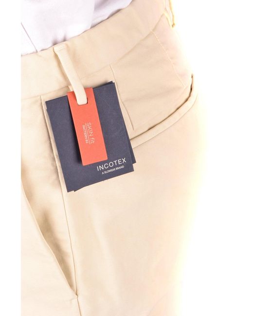 Incotex Natural Trousers for men