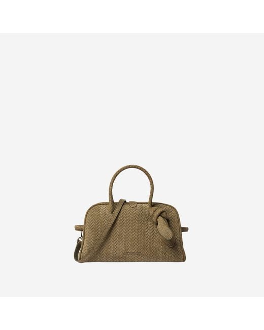 Jacquemus Green Small Bowling Bag