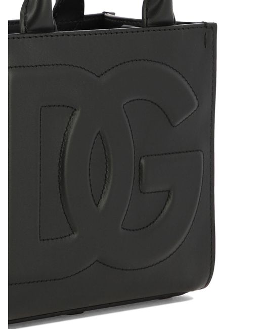 Dolce & Gabbana Black Dg Daily Shoulder Bag