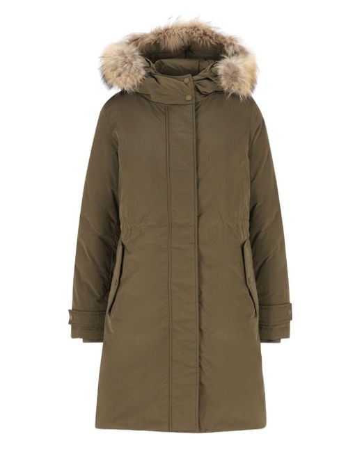 Woolrich Green Grace Long Parka