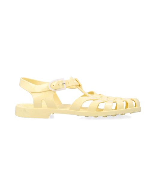 Méduse Metallic Flache -Schuhe
