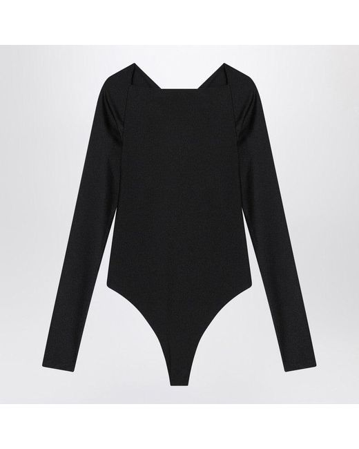 Coperni Black Twisted Cut Out Body