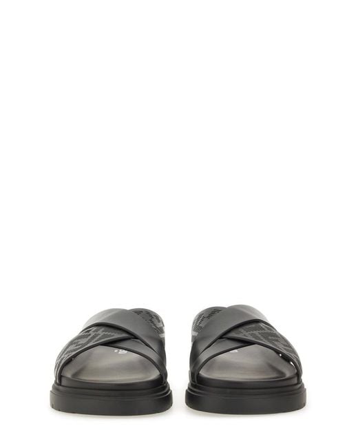 Fendi Crosed Band -Folien in Black für Herren