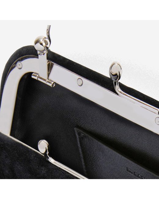 Jil Sander Black Kleiner Goji -weicher Tasche