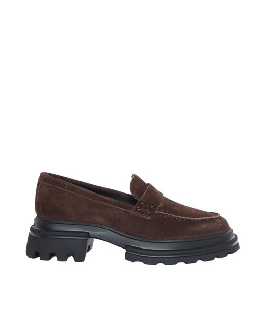Hogan Brown Mocassin