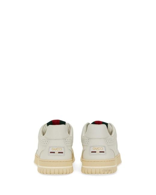 Gucci White Sneaker Re-Web