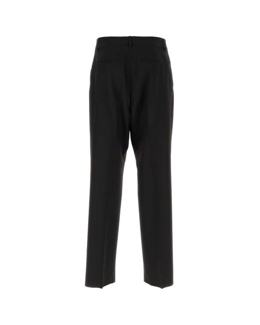 Valentino Garavani Black Pantalone for men
