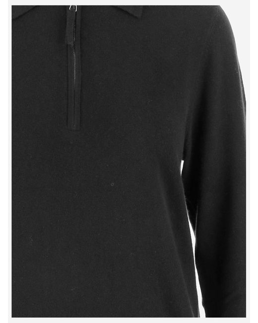 arch4 Black Cashmere Sweater