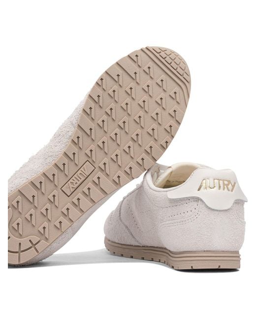 Autry White Sneakers & Slip-On