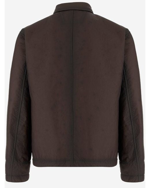 C P Company Cp -bedrijf Bi Film Jacket in het Black