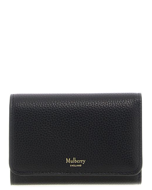 Mulberry 'continentale Trifold' Portemonnee in het Black