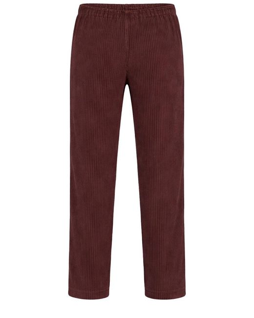 Homme Plissé Issey Miyake Red Pantalone Plissettato for men