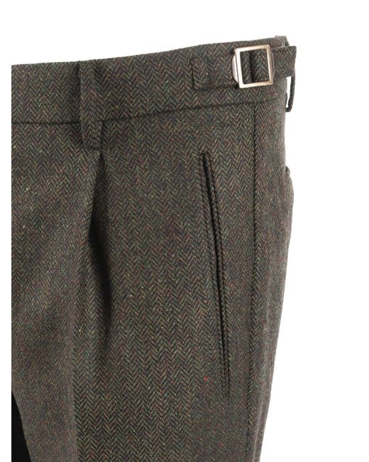 Berwich Gray Pantalone Retrolong