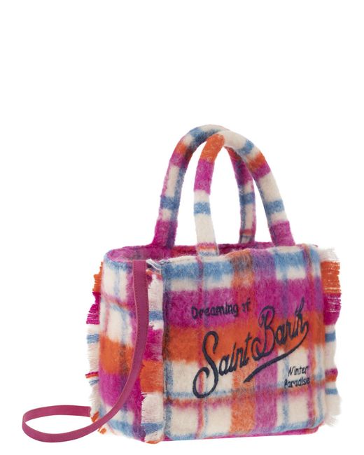 Wooly Colette Hand Bags con franjas y patrón de tartán Mc2 Saint Barth de color Multicolor