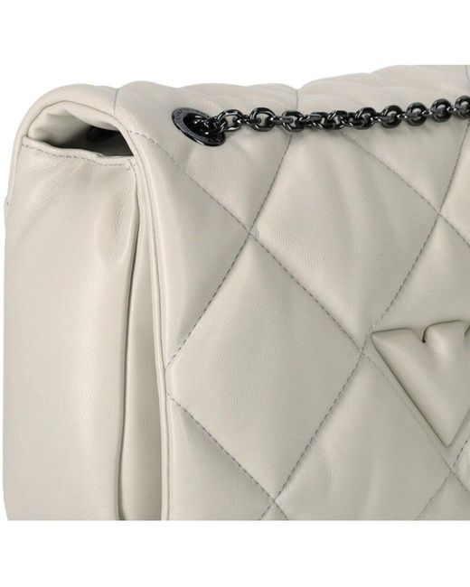 Ivory Tandned Crossbody Bag Emporio Armani en coloris Natural
