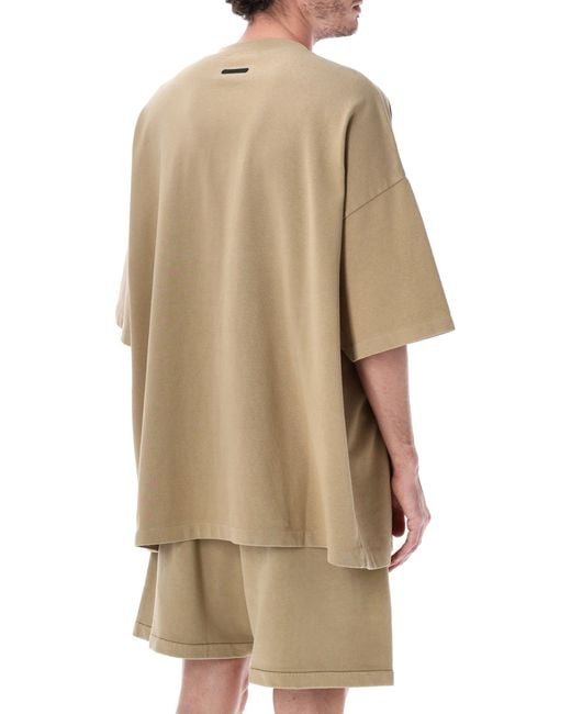 Essentials x Fear Of God Natural T Shirts And Polos
