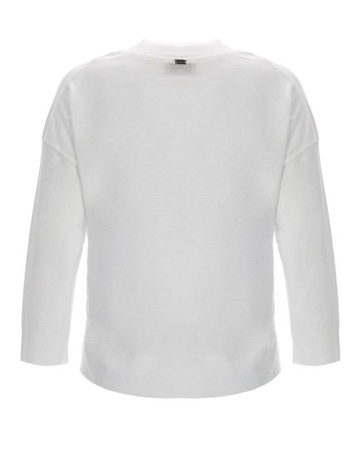 Herno White Maglia