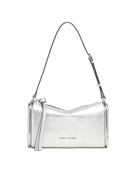 Marc Jacobs White Scene Small Leather Shoulder Bag